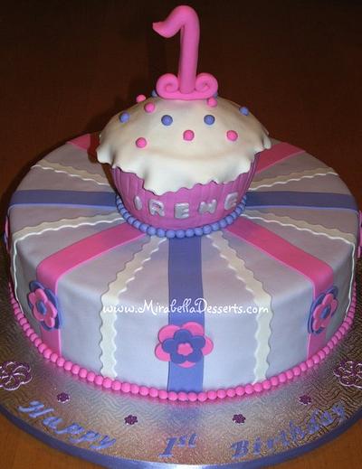 Cupcake Cake - Cake by Mira - Mirabella Desserts