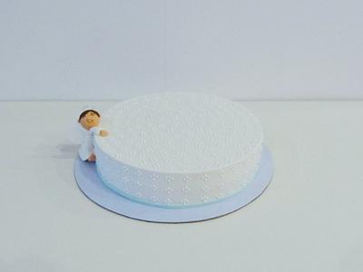 Baptism cake - Cake by Margarida Abecassis
