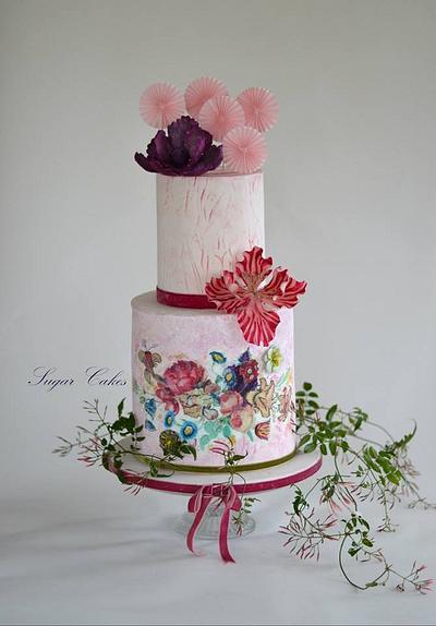"Beaute' Botanique" - Cake by Sugar Cakes 
