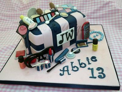 My version of Jack Wils makeup bag x - Cake by Sharon Young