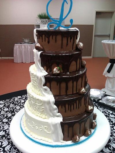 Bride-Groom Cake - Cake by Jody Wilson