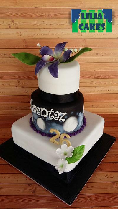 26 Birthday Party Avantaz Coffee Shop - Cake by LiliaCakes