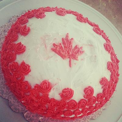 Oh Canada - Cake by Lakshmi