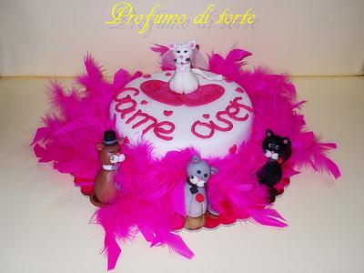 Cat's for last night single! - Cake by Profumo di torte