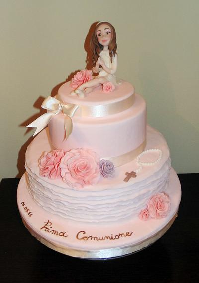 Torta prima comunione - Cake by Alessandra