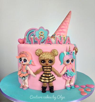 LOL - Cake by Couture cakes by Olga