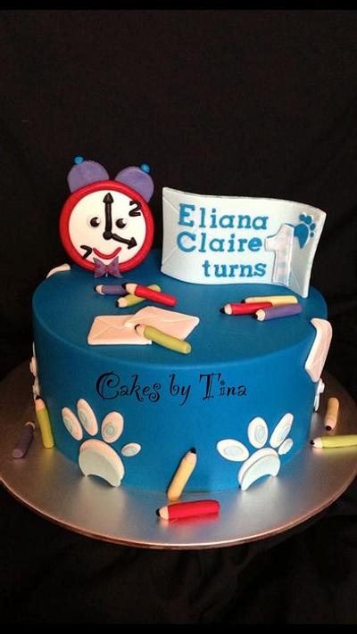 A paw print & that's the clue.. - Cake by Tina Cabingan