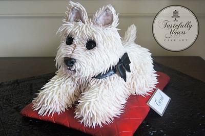 Puppy Love - Cake by Marianne: Tastefully Yours Cake Art 