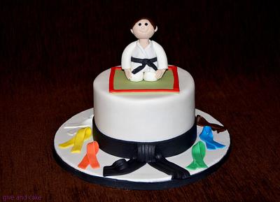 Judo cake - Cake by giveandcake