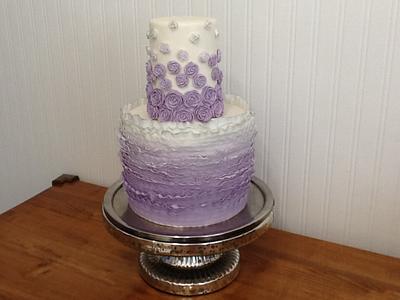 Fun with purple. - Cake by Sparetime