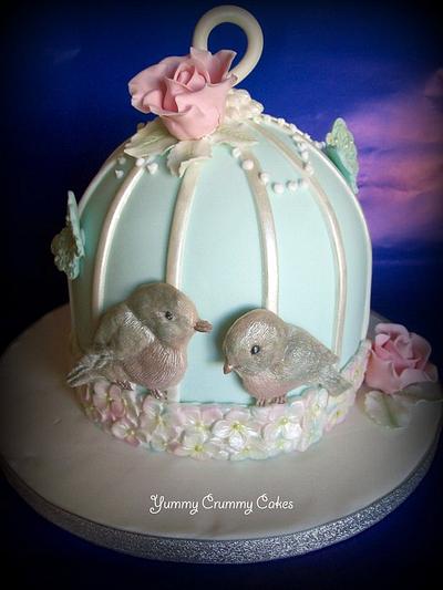Vintage Birdcage - Cake by Yummy Crummy Cakes