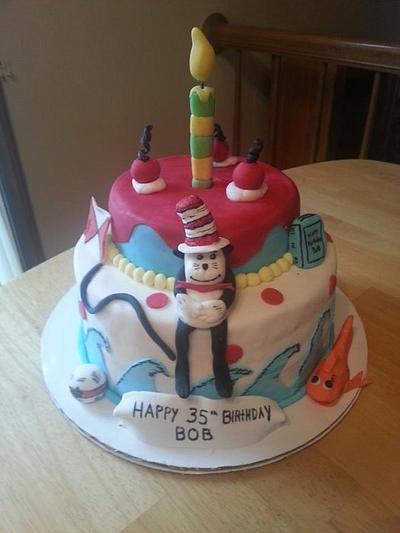 Cat in the Hat - Cake by Patty's Cake Designs