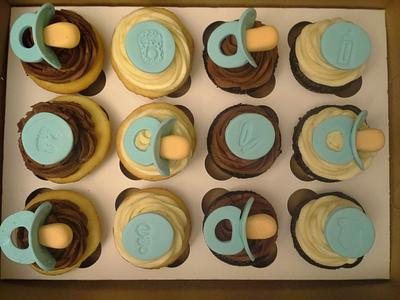 Baby Shower Cupcakes - Cake by Melissa Walsh