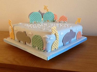 Christening cake - Cake by The Little Cake Atelier 
