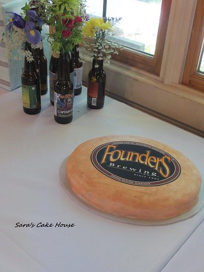 Founder's Grooms Cake - Cake by Sara's Cake House