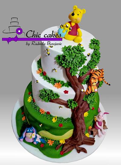Winnie the pooh cake - Cake by Radmila