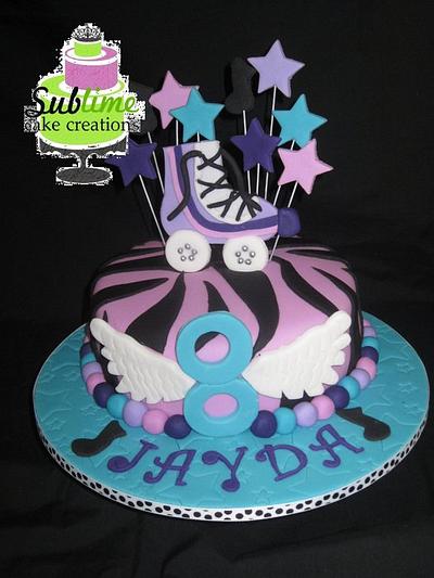 ROCKIN' ROLLER SKATE CAKE - Cake by Sublime Cake Creations
