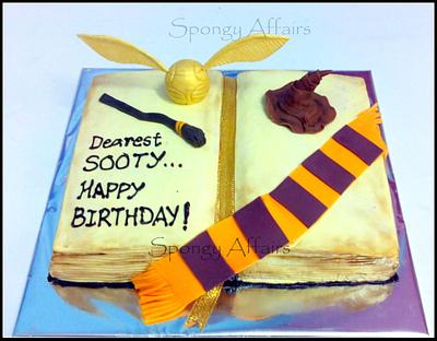 Harry Potter Book cake - Cake by Meenakshi S