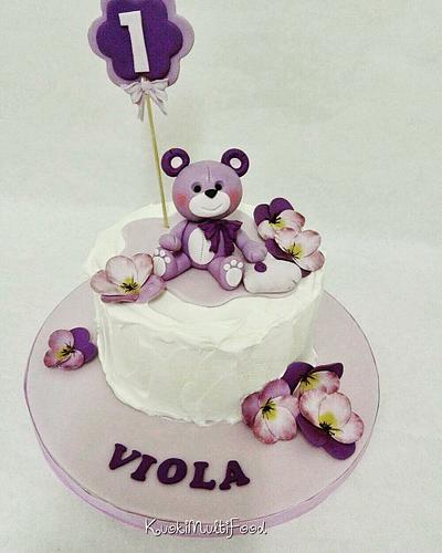 Violet cake  - Cake by Donatella Bussacchetti