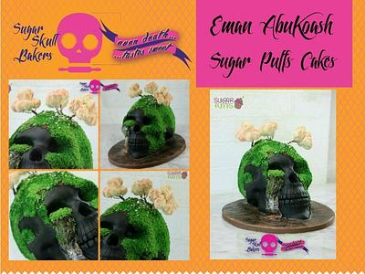 Sugar Skull Bakers Collaboration  - Cake by Eman Abukoash 