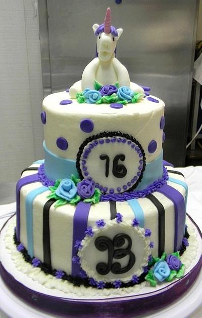 Bailey's Unicorn - Cake by Donna Tokazowski- Cake Hatteras, Martinsburg WV