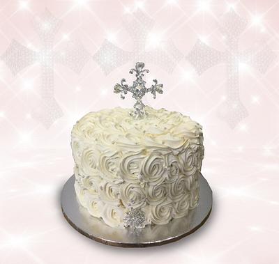Diamond Cross - Cake by MsTreatz