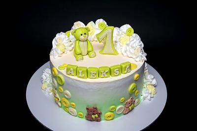 1st birthday cake - Cake by Dragana