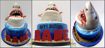 Shark cake - Cake by Stephanie