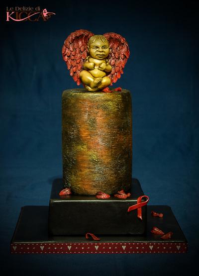 UNSA Team Red Collaboration: Little Angel! - Cake by  Le delizie di Kicca