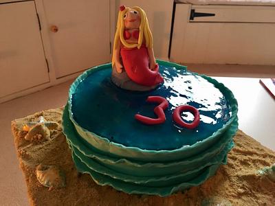 Mermaid Cake - Cake by Woody's Bakes