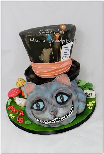 Alice in Wonderland - Cake by Helen Campbell
