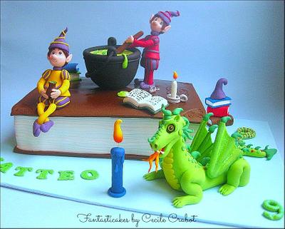 Magic Potion Cake - Cake by Cecile Crabot