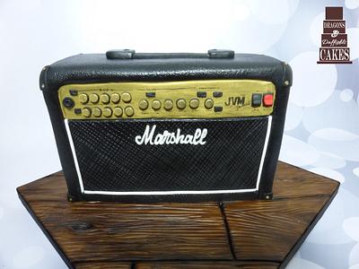 Marshall Amplifier - Cake by Dragons and Daffodils Cakes