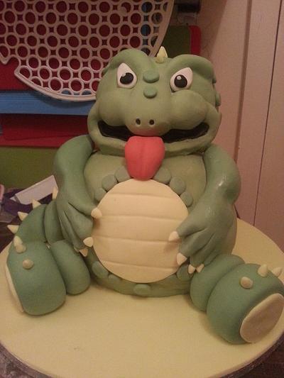 Baby Dinosaur  - Cake by Chantal O'Brien