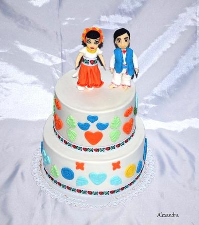 Folklor cake  - Cake by Torty Alexandra