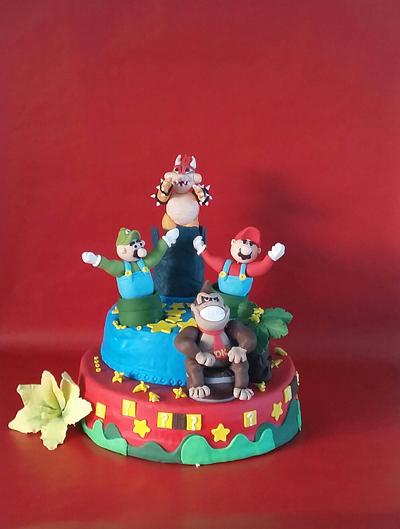 Super Mario - Cake by joycehendriks