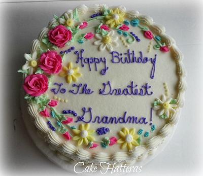 The Greatest Grandma - Cake by Donna Tokazowski- Cake Hatteras, Martinsburg WV