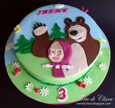 Masha and the Bear - Cake by Clara