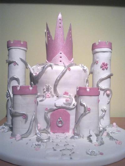 Princess castle - Cake by PetiteSweet-Cake Boutique