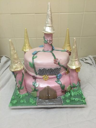 Princess Castle Cake - Cake by Letty