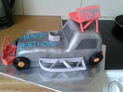 Stock car - Cake by stilley