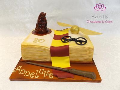 Harry Potter Book Cake - Cake by Alana Lily Chocolates & Cakes
