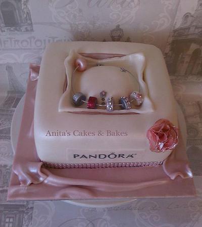 Pandora Charm bracelet cake - Cake by Anita's Cakes & Bakes
