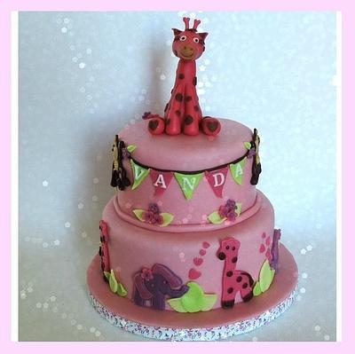 1st birthday cake - Cake by Zdenka Michnova