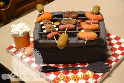 Barbecue cake - Cake by Cakes by Cris