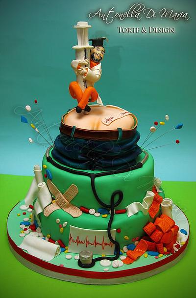 naughty nurse.....cake - Cake by Antonella Di Maria