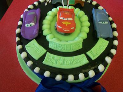Disney cars cake - Cake by cupcakes of salisbury