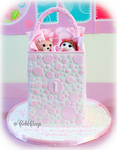 Gift Bag Birthday Cake - Cake by CrktCoop
