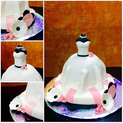 Mannequin cake!   - Cake by The Masterpiece Cakery