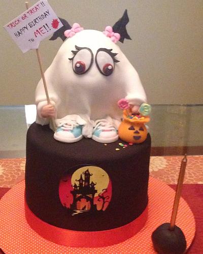 Halloween birthday - Cake by Daphne Lopez